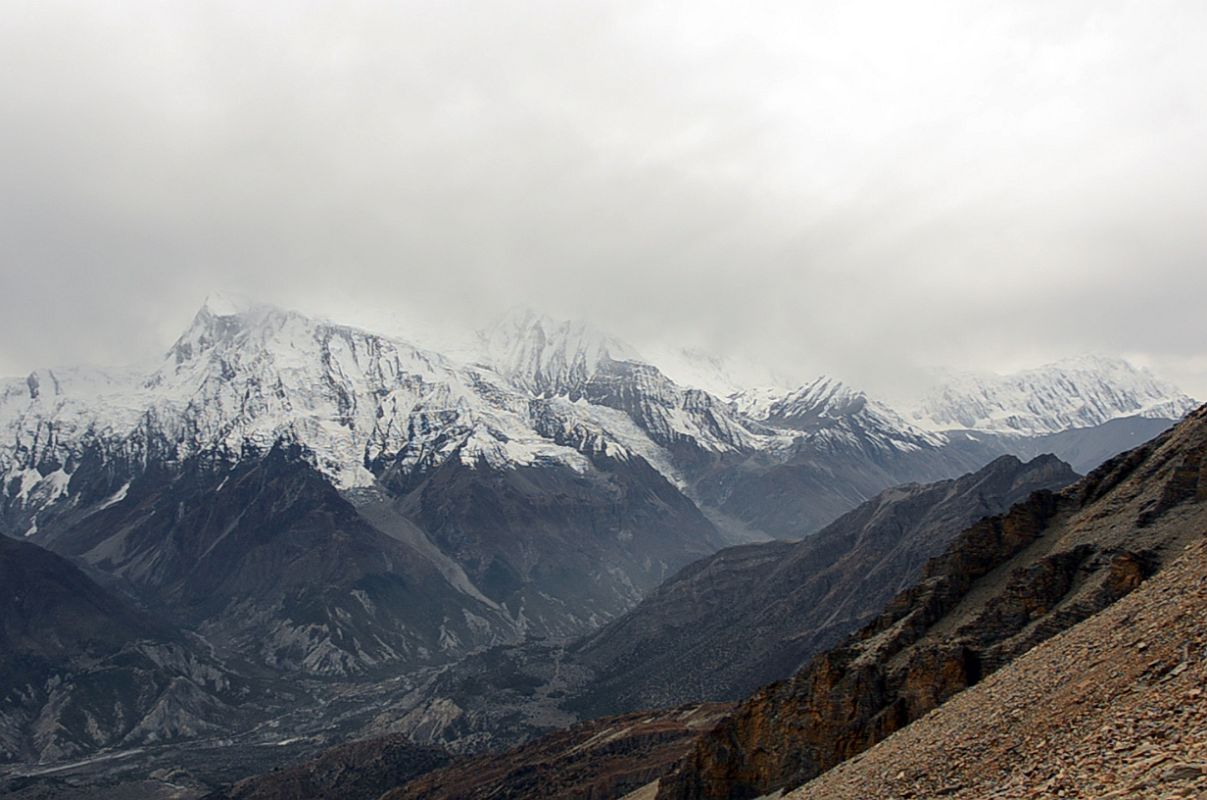 15 Looking Across To Annapurna III And Gangapurna From Just Below The Kang La 